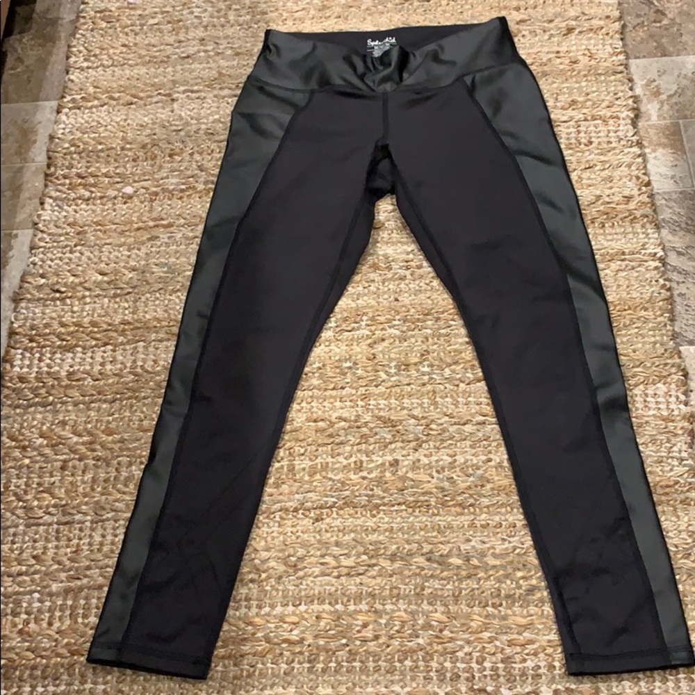 Splendid faux leather leggings M